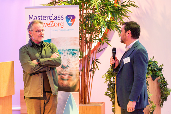 Lucien Engelen en Manuel Voll - NieuweZorg Masters Summit 2024
